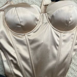 Gold corset